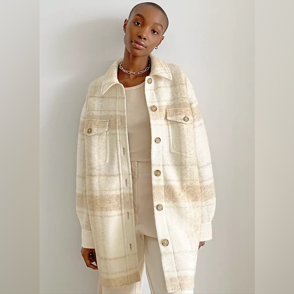Aritzia Wilfred Free Ganna Shirt jacket - Picture 6 of 8